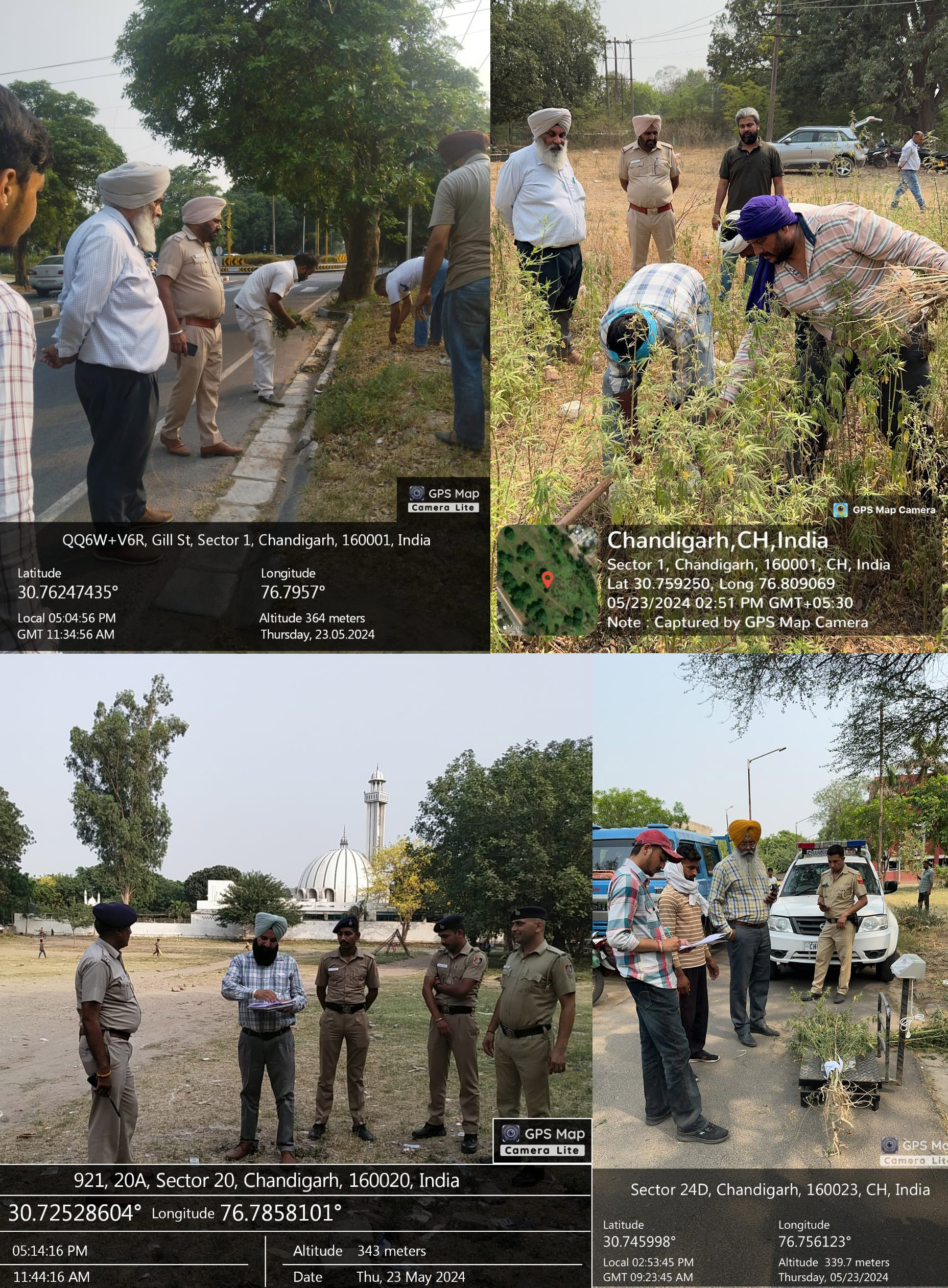Engineering Department Initiates Cannabis Eradication Exercise in Compliance with High Court Orders
